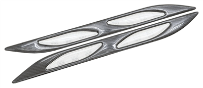 Chránič dveří samolepící DAGGER stříbrný 2ks