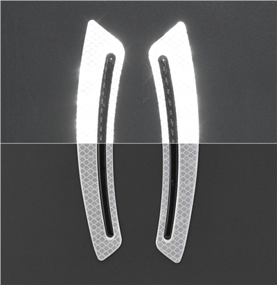 Chránič dveří samolepící SWORD stříbrný 2ks