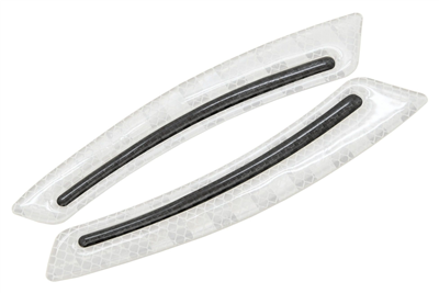 Chránič dveří samolepící SWORD stříbrný 2ks