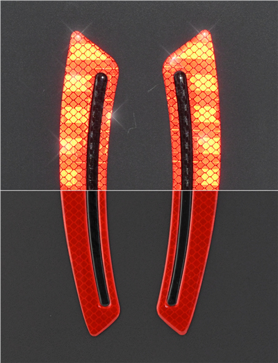 Chránič dveří samolepící SWORD červený 2ks