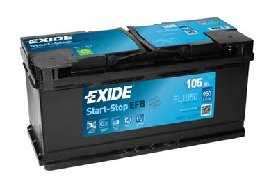 EL1050 Autobaterie Exide EFB - 105Ah