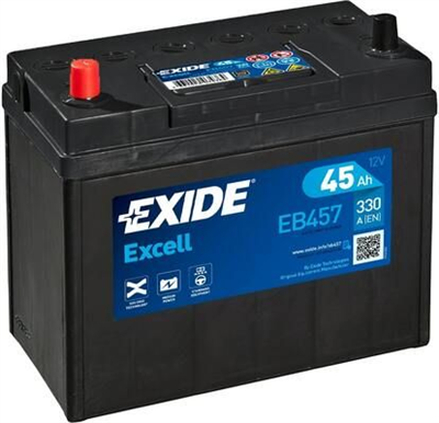 EB457 Autobaterie Exide Excell - 45Ah
