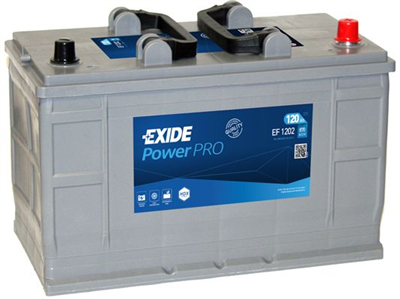 EF1202 Autobaterie Exide PowerPRO - 120Ah