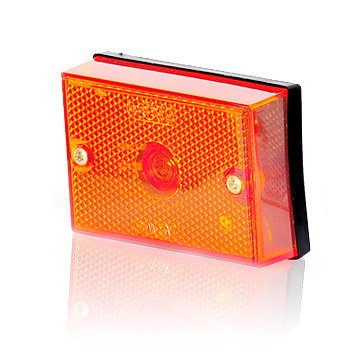 Boční obrysové světlo s odrazkou, 12V (24V), W15