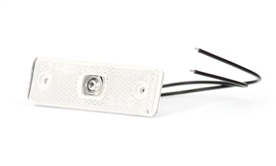 Obrysové přední světlo, 12V-24V, LED, W44