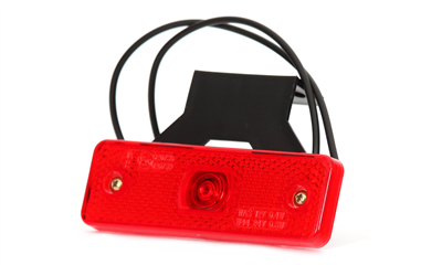 Obrysové sdružené světlo zadní s pantem, 12V-24V, LED, W44