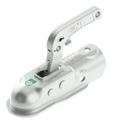 Závěsné zařízení (kloub) 1300 kg pr50mm kulaté, jedná boční díra a 1 horní díra