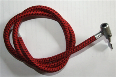 Hadička k pumpičce 90cm s páčkovou koncovkou, jemný závit