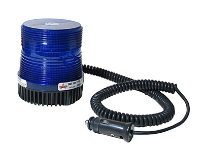 Maják 12V modrý xenon malý, 8302