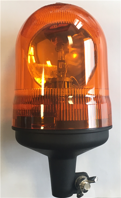 Maják H1/12V oranžový na tyčce, WL-105