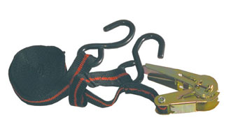 Upínací popruh s ráčnou a háky 5m/25mm, 20.049