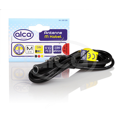 Anténní prodlužovací kabel 200cm, 12V/75 Ohm, 539200