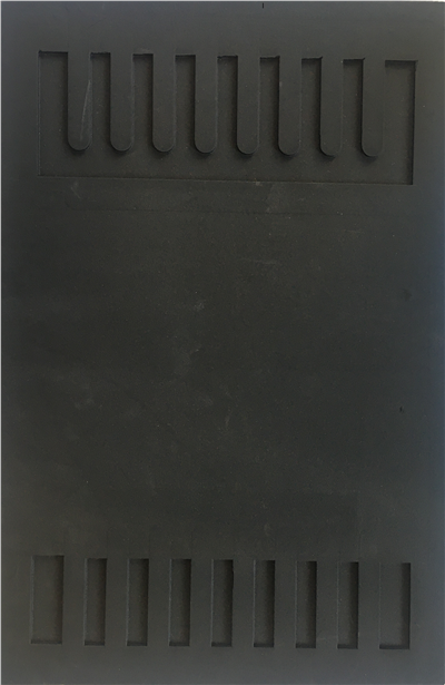 Zástěrky k vozíku gumové 25x38 cm, 1ks