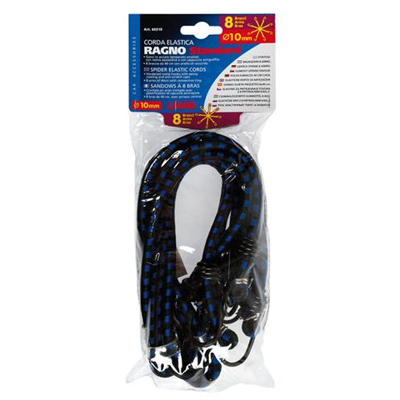 Pružný upínač pavouk 8-ramenný (8x40cm) pr.10mm, 60310