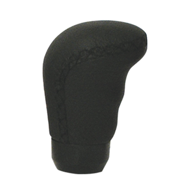 Hlavice řadící páky kožená černá, 01410