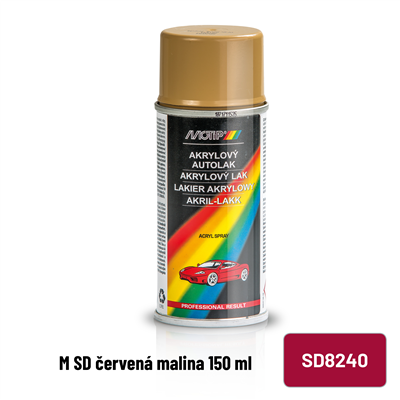 Motip Barva SD červená malina 150ml