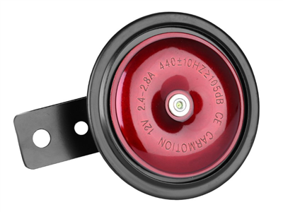 Klakson elektromagnetický, 12V 105dB, prů. 85mm, 58593