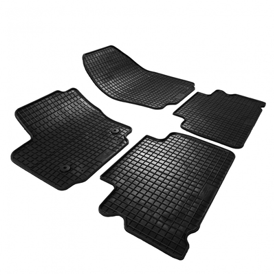 Gumové autokoberce Ford S-Max 2006-2015 (rozteč fixací 31 cm)