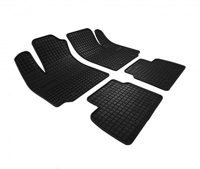 Gumové autokoberce Fiat Doblo 2001-2010 (5 míst)