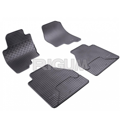 Gumové autokoberce Nissan Navara 2005-2010 (4 dveře)