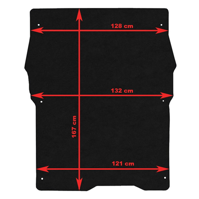 Vložka Citroen Berlingo 2008-2018 (2 míst, 167cm)