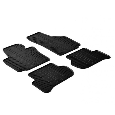 Gumové autokoberce Škoda Yeti 2009-2017