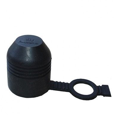 Krytka tažného zařízení s okem (gumová)