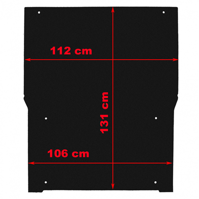 Vložka Citroen Nemo 2008-2016 (2 míst)