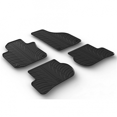 Gumové autokoberce VW Golf VI. 2009-2011