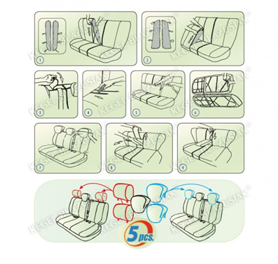 Autopotahy Ares (zadní, velikost L-XL)