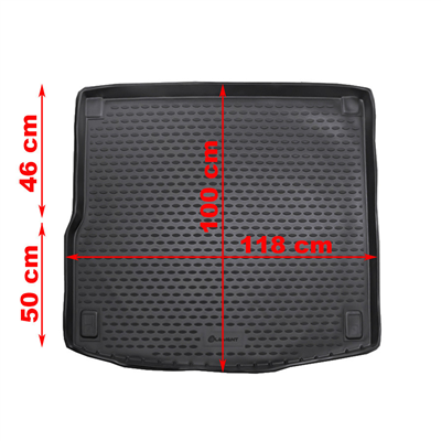 Gumová vana do kufru VW Touareg 2010-2018