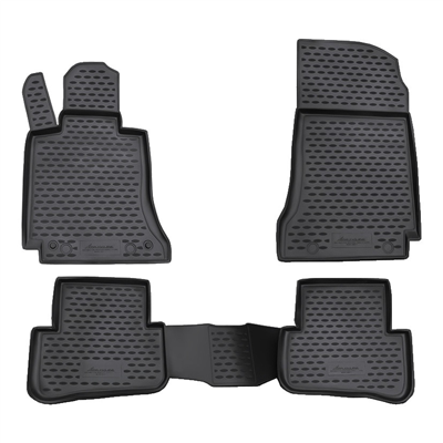 Gumové autokoberce Mercedes C-Class W204 2007-2014