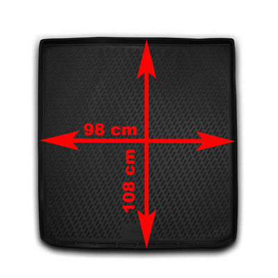 Gumová vana do kufru Opel Astra J 2009-2015 (combi)