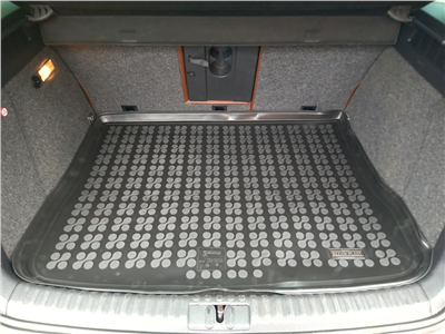 Gumová vana do kufru VW Tiguan 2007-2016 (plná rezerva i dojezdové kolo)