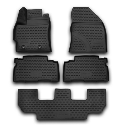 Gumové autokoberce Toyota Verso 2013-2018 (7 míst)