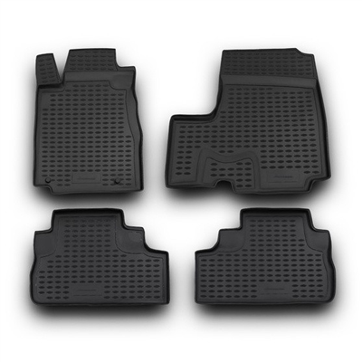 Gumové autokoberce Honda CR-V 2006-2012 (subwoofer pod spolujezdcem)