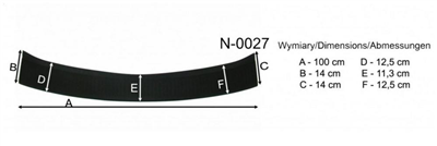 Ochranná lišta hrany kufru Hyundai i30 2012-2017 (combi)