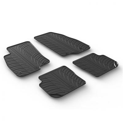 Gumové autokoberce Fiat Punto 2012-2018