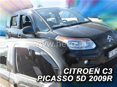 Ofuky oken Citroen C3 Picasso 2009-2017 (přední)