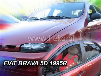 Ofuky oken Fiat Brava 1995-2001 (4 díly)