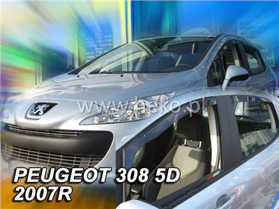 Ofuky oken Peugeot 308 2007-2013 (přední)