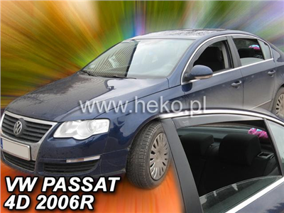 Ofuky oken VW Passat B6 2005-2010 (4 díly, sedan)