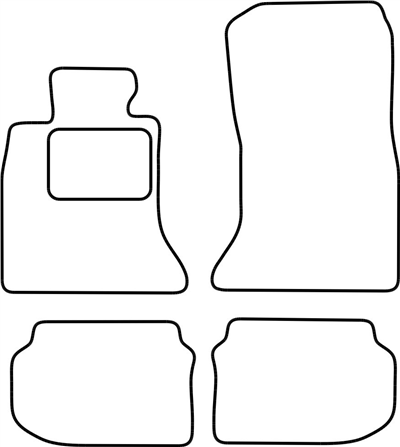 Textilní autokoberce BMW 5 2010-2017 (F10, F11)