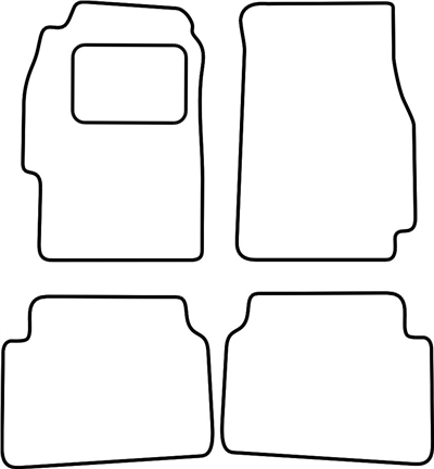 Textilní autokoberce Rover 45 2004-