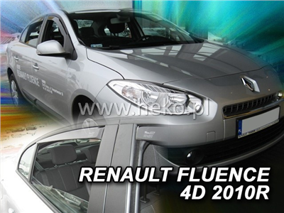 Ofuky oken Renault Fluence 2009-2016 (4 díly)
