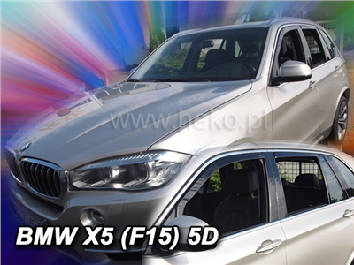 Ofuky oken HEKO BMW X5 2013-2018 (4 díly, F15)