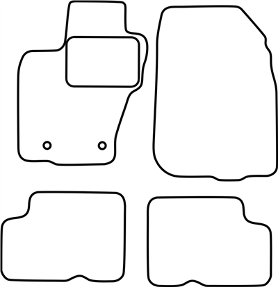 Textilní autokoberce Dacia Duster 2013-2018