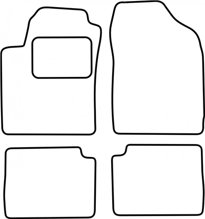 Textilní autokoberce Fiat Stilo 2001-2010