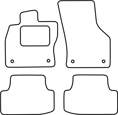Textilní autokoberce Seat Leon 2012-2020