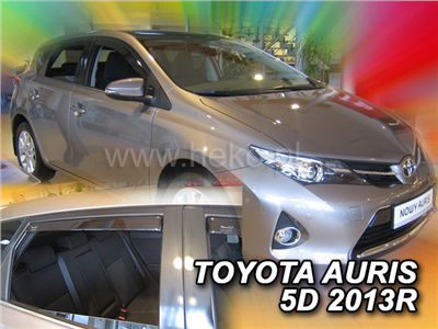 Ofuky oken Toyota Auris 2013-2019 (5 dveří, 4 díly)